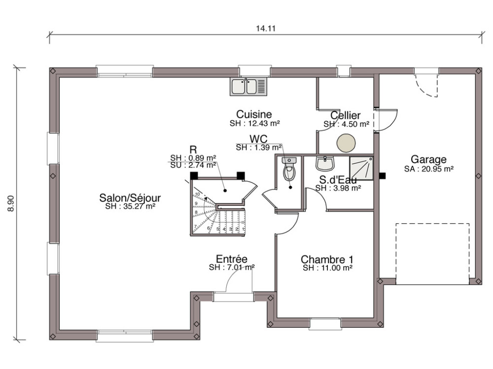 plan maison lelievre